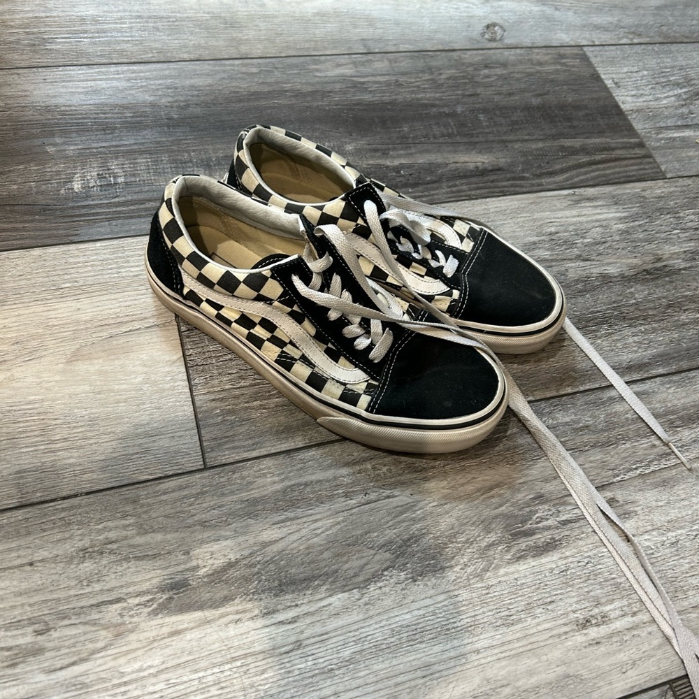 Checkered Vans